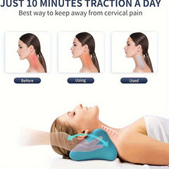Silicone Spine Retractor Cervical Pillow Muscle Relaxation Traction