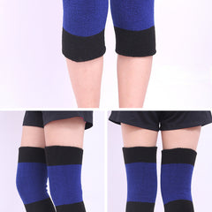 1pc Winter Warm Knee Pad Thickened Leg Warmer Cold Protection Knee Pad