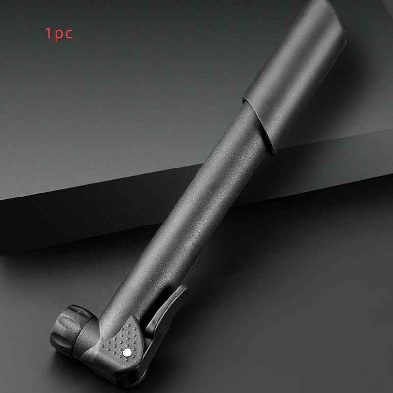 Portable Bicycle Mini Pump with American and French Nozzle