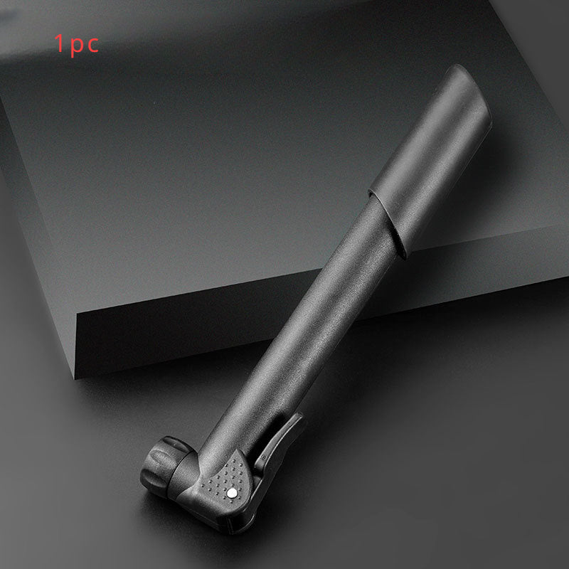 Portable Bicycle Mini Pump with American and French Nozzle