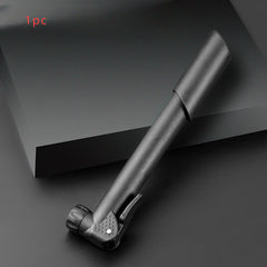Portable Bicycle Mini Pump with American and French Nozzle