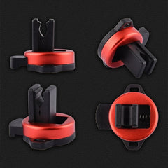 Fly Fishing Rod Holder Clip Waist Belt Aluminum Alloy Fishing Tool