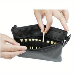 Portable Golf Ball Waist Bag with Zipper