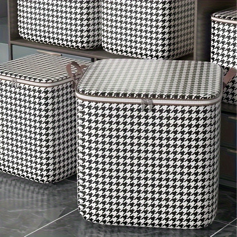 Large Capacity Storage Bag Zipper Organizer Bag Dustproof Storage Container