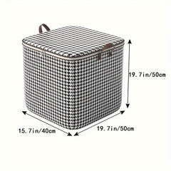 Large Capacity Storage Bag Zipper Organizer Bag Dustproof Storage Container