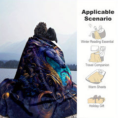 Unicorn Flannel Blanket Cozy Warm Soft for All Season Travelling