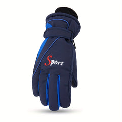 Winter Skiing Gloves Thick Coldproof Waterproof Windproof Gloves