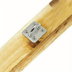 4pcs Stainless Steel Pad Eye Plate for Hammock Chairs