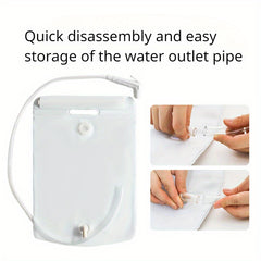 10L PVC Water Bag for Camping Hiking Travel