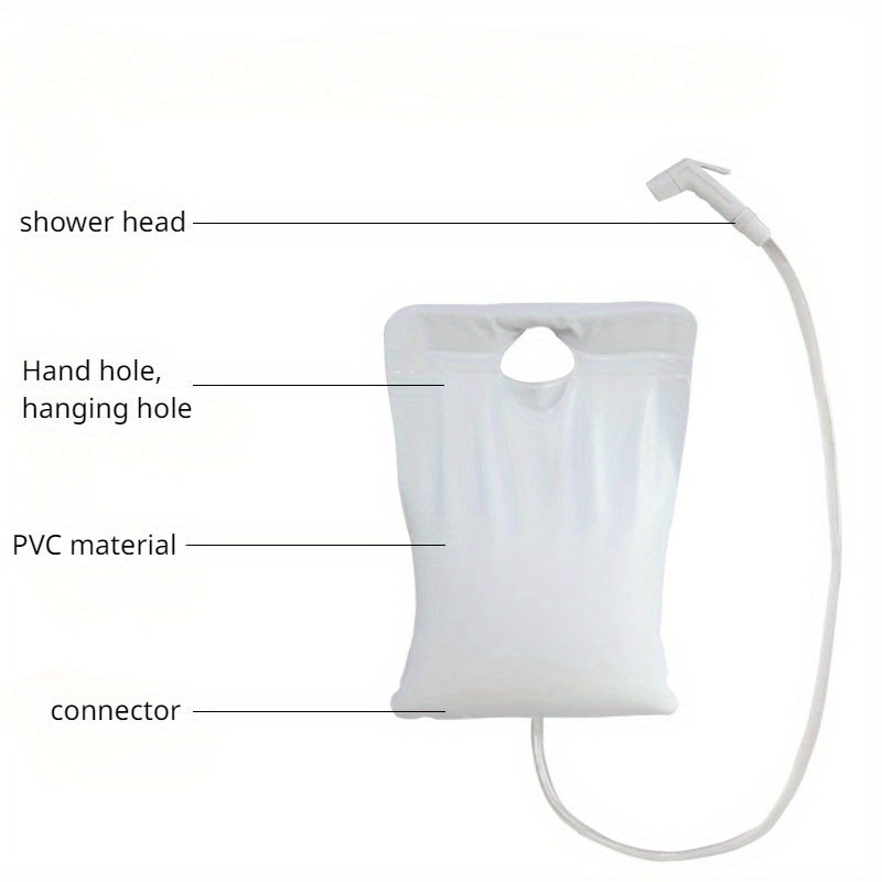 10L PVC Water Bag for Camping Hiking Travel