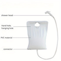10L PVC Water Bag for Camping Hiking Travel