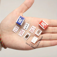 54pcs Mini Poker Card Multiplayer Card Game Family Interactive Game