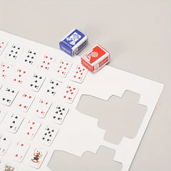 54pcs Mini Poker Card Multiplayer Card Game Family Interactive Game