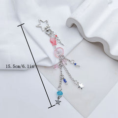 Ocean Jellyfish Keychain Cartoon Pendant Ornament