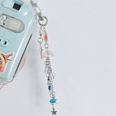 Ocean Jellyfish Keychain Cartoon Pendant Ornament
