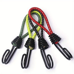 10pcs Camping Tent Elastic Rope Buckles Hooks Set