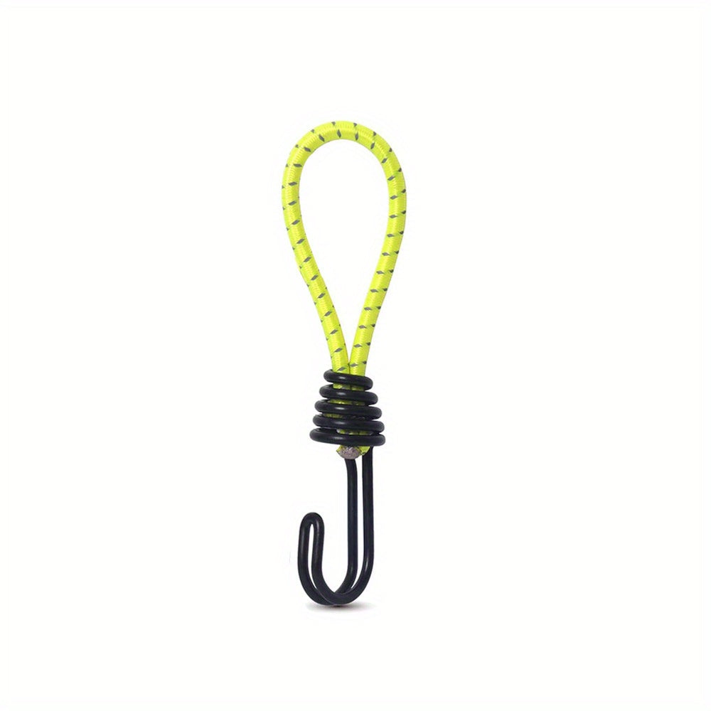 10pcs Camping Tent Elastic Rope Buckles Hooks Set