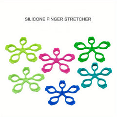 Five Fingers Pull Ring Flower Shape Finger Trainer Finger Puller 1pc