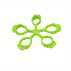 Five Fingers Pull Ring Flower Shape Finger Trainer Finger Puller 1pc
