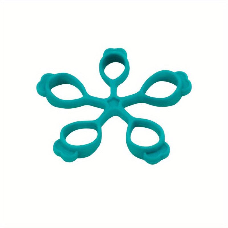 Five Fingers Pull Ring Flower Shape Finger Trainer Finger Puller 1pc