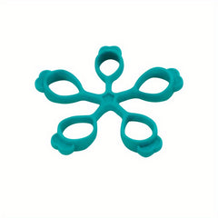 Five Fingers Pull Ring Flower Shape Finger Trainer Finger Puller 1pc