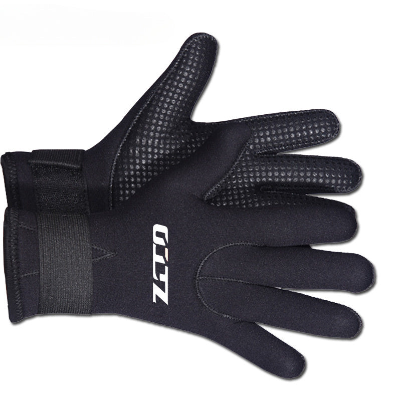 Anti-Slip Wear-Resistant Diving Gloves Cold-Proof Fishing Gloves