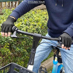 Half Finger Fishing Gloves Anti-slip Cycling Gloves
