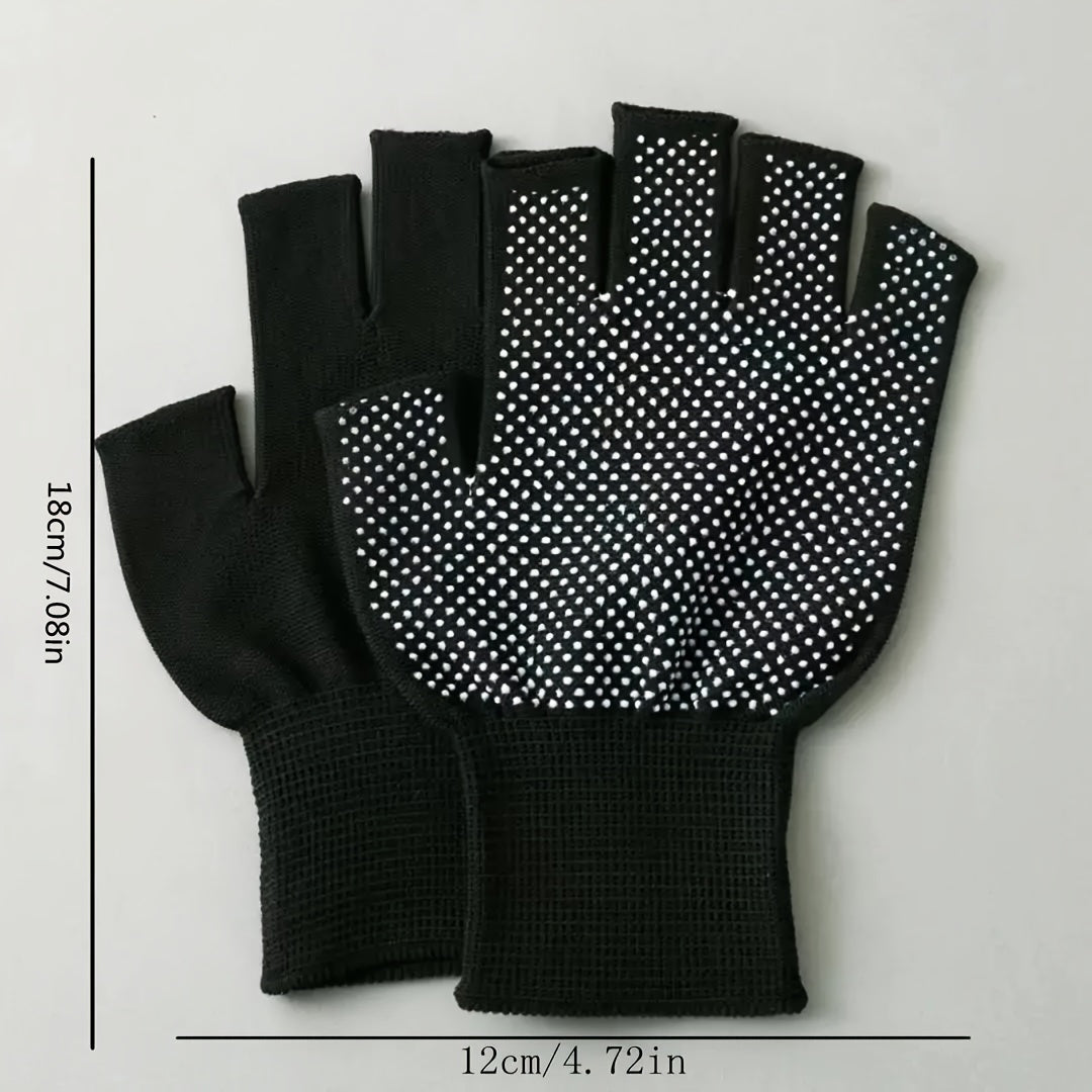 Half Finger Fishing Gloves Anti-slip Cycling Gloves