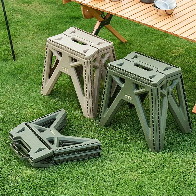 Portable Plastic Folding Stool for Camping
