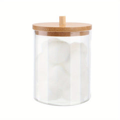 Cotton Swab Makeup Pad Storage Jar Bathroom Accessories