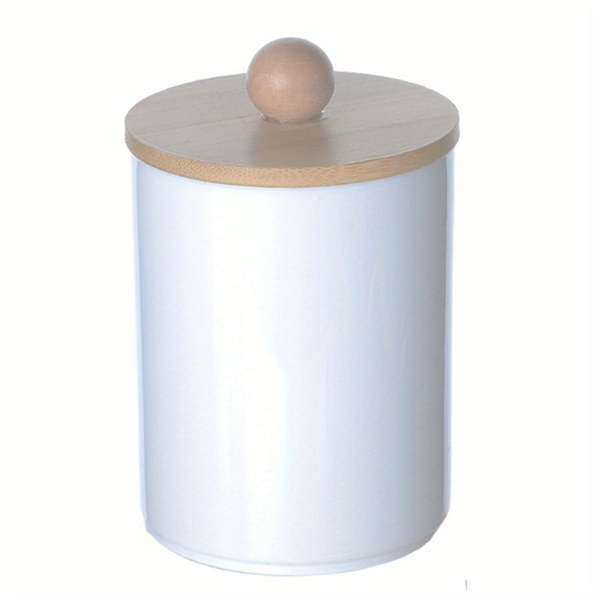 Cotton Swab Makeup Pad Storage Jar Bathroom Accessories