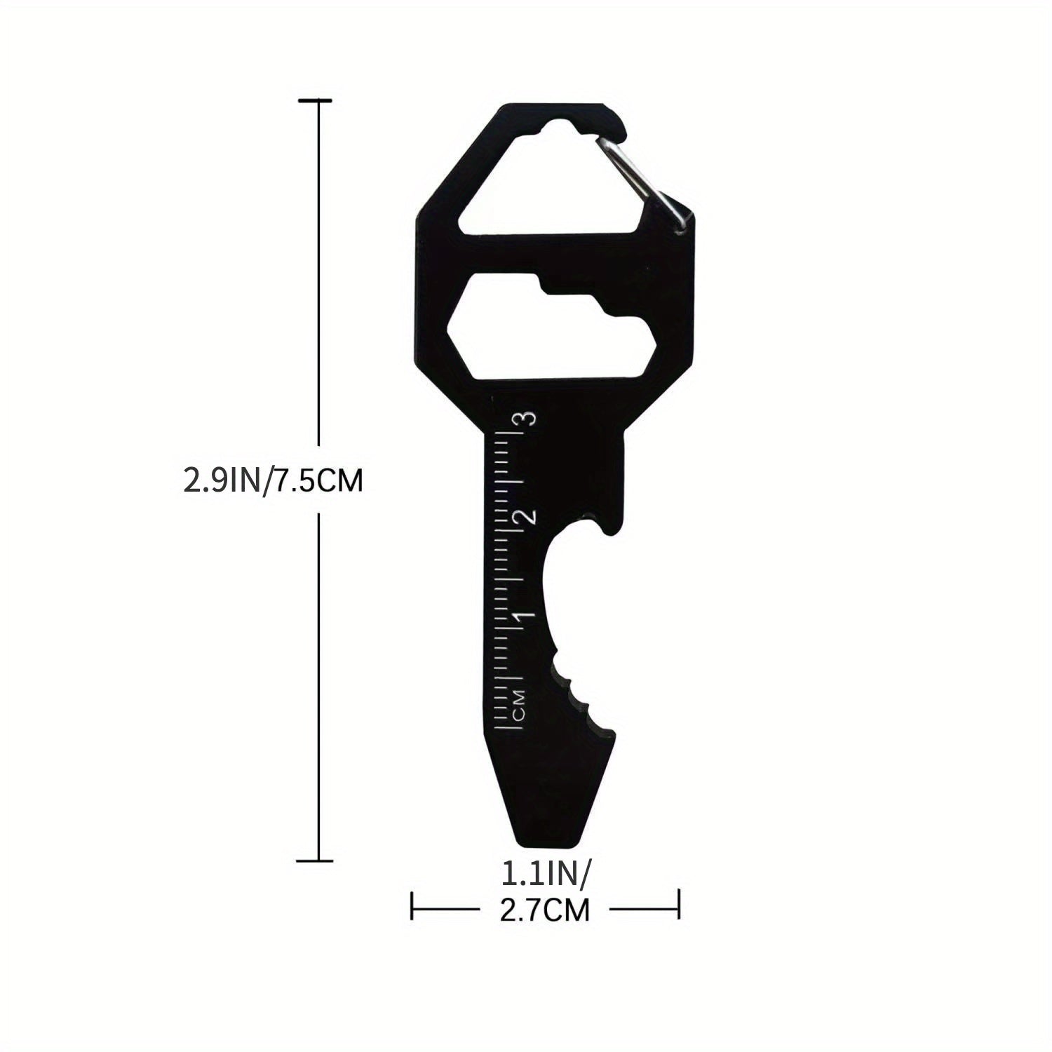 3pcs Keychain tool Portable Multifunctional Metal Pocket Tool