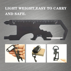 3pcs Keychain tool Portable Multifunctional Metal Pocket Tool