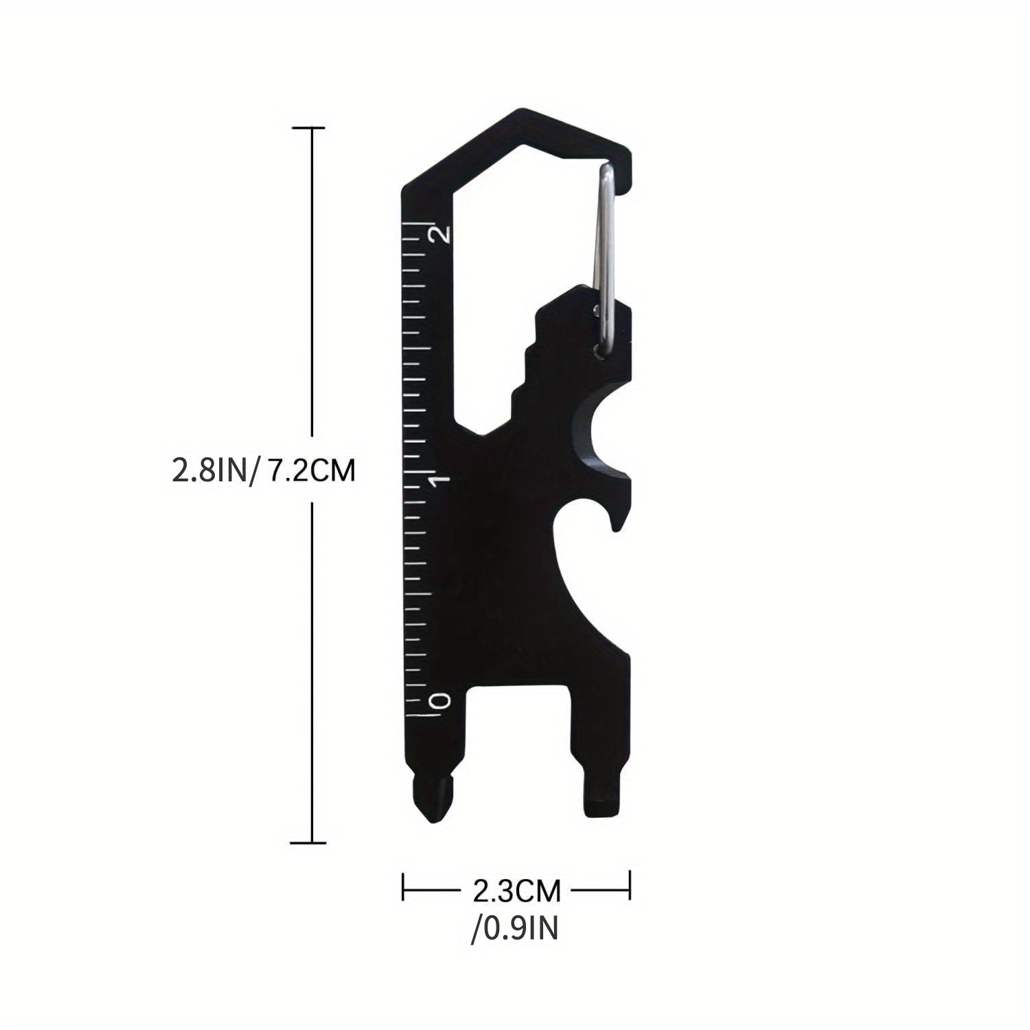 3pcs Keychain tool Portable Multifunctional Metal Pocket Tool
