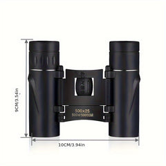 Folding Mini Telescope BAK4 Optics For Sports Outdoor Camping