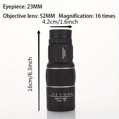 Outdoor Monocular Telescope for Bird Watching Camping Travel Concert