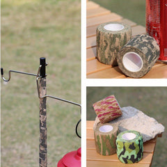 3pcs Camo Protective Wrap Tapes Waterproof Camping Tape