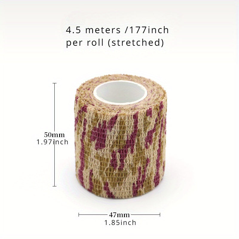3pcs Camo Protective Wrap Tapes Waterproof Camping Tape