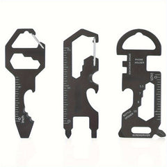 3pcs Keychain tool Portable Multifunctional Metal Pocket Tool