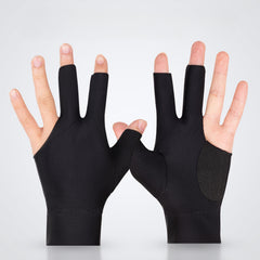 Professional 3-Finger Billiard Glove for Left Hand