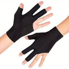 Professional 3-Finger Billiard Glove for Left Hand