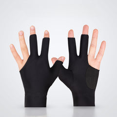 Professional 3-Finger Billiard Glove for Left Hand