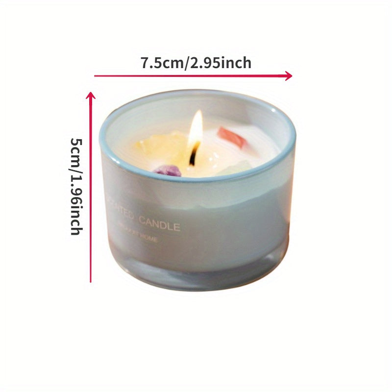 Soy Wax Dried Flower Scented Candle Wedding Ceremony Christmas Gift