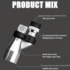 8x20 Mini Pocket Zoom Monocular HD Portable Telescope