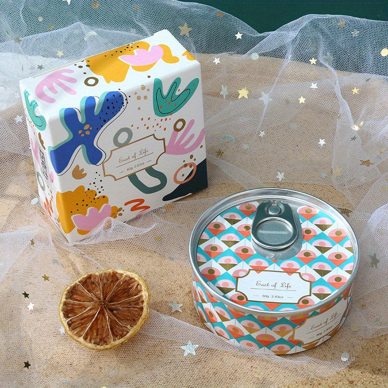 Vintage Canned Smokeless Scented Candles Birthday Gift
