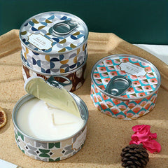 Vintage Canned Smokeless Scented Candles Birthday Gift