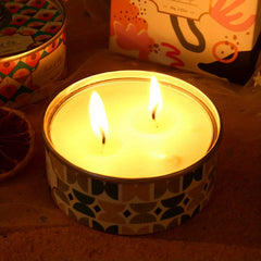 Vintage Canned Smokeless Scented Candles Birthday Gift