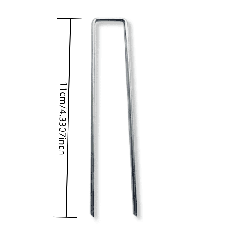 50-100pcs U-shaped Grassland Nails for Outdoor Gardening