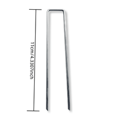 50-100pcs U-shaped Grassland Nails for Outdoor Gardening