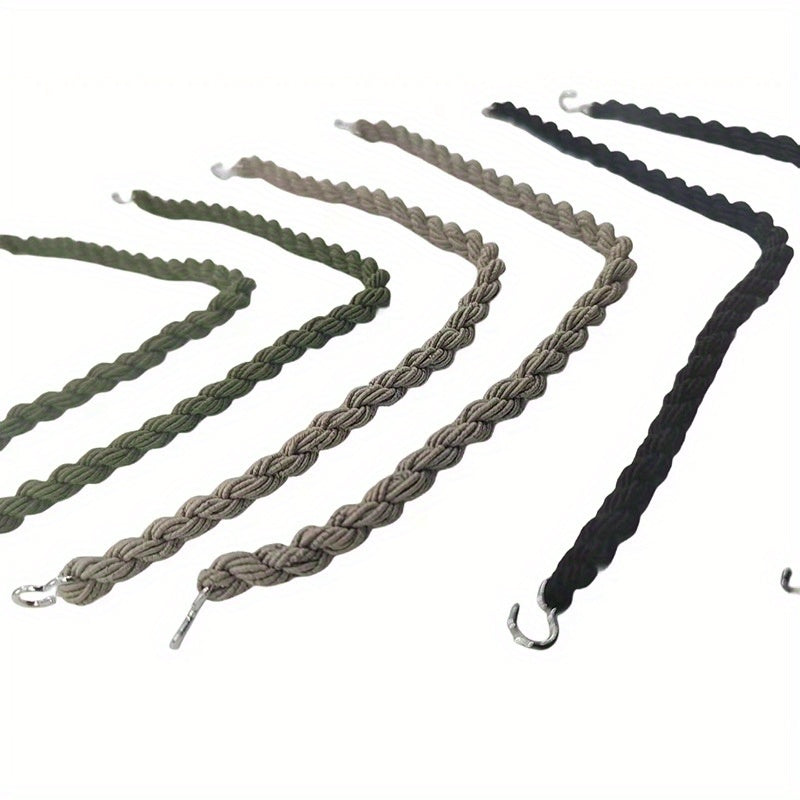 10pcs Elastic Boot Straps With Metal Hooks Camping Tools